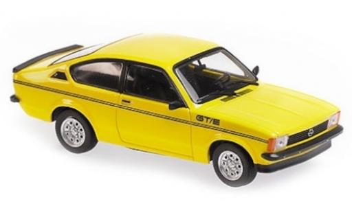 Opel Kadett 1/43 Maxichamps C GT/E jaune 1978 miniature