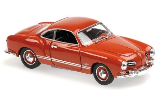 Volkswagen Karmann 1/43 Maxichamps Ghia Coupe red 1955 diecast model cars