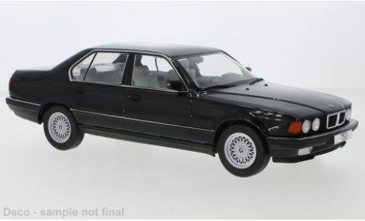 Bmw 750 1/18 MCG i (E32) metallise black 1992 7er / 7 Series diecast model cars