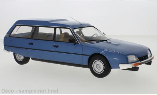 Citroen CX 1/18 MCG Break metallise blue 1976 diecast model cars