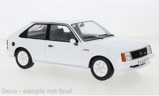 Opel Kadett 1/18 MCG D GTE white 1983 diecast model cars