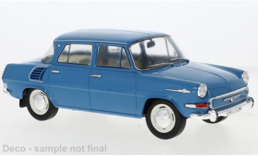 Skoda 1000 1/18 MCG MB bleue 1964 miniature