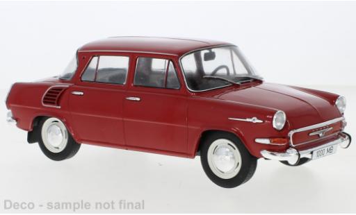 Skoda 1000 1/18 MCG MB rouge 1964 miniature