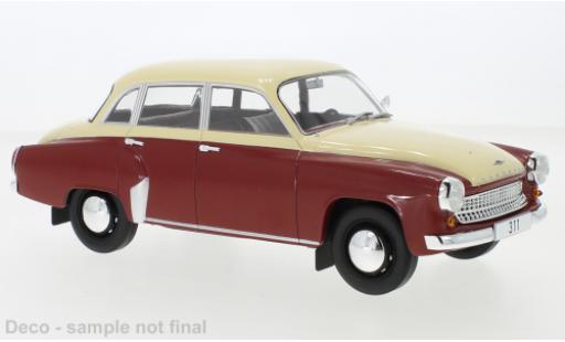 Wartburg 311 1/18 MCG rouge/beige 1959 miniature