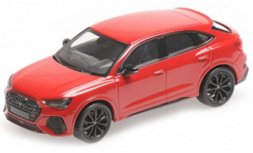 Audi RS Q3 1/43 Minichamps Sportback metallic-rouge 2019 miniature