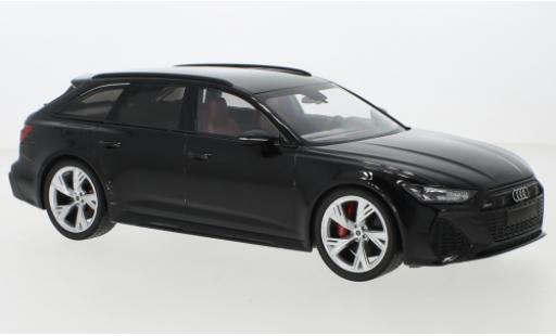 Audi RS6 1/18 Minichamps Avant metallise black 2019 diecast model cars