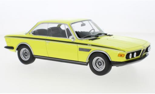 Bmw 3.0 1/18 Minichamps CSL (E9) yellow 1971 diecast model cars