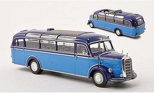 Mercedes CLA 1/43 Minichamps O 3500 bus bleu clair/bleu 1950 modellautos