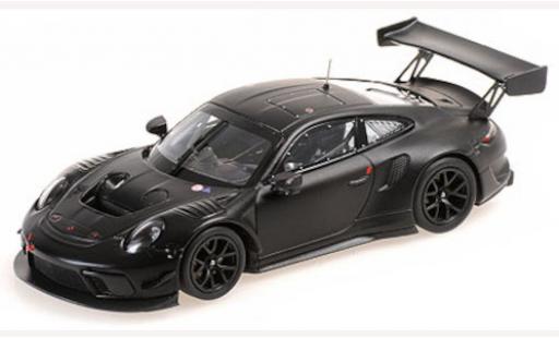 Porsche 992 GT3 R 1/43 Minichamps 911 (991.2) matt-negro 2020 coche miniatura