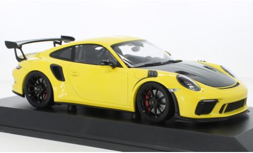 Porsche 992 GT3 R 1/18 Minichamps 911 (991.2) S giallo 2019 modellino in miniatura