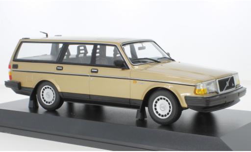 Volvo 240 1/18 Minichamps GL Break metallise beige 1986 miniature