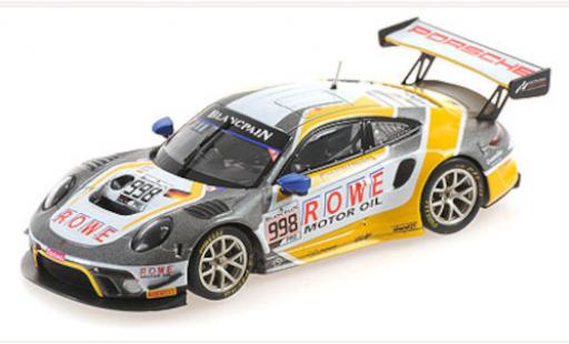 Porsche 992 GT3 R 1/43 Minichamps 911 (991.2) GT3 R No.998 ROWE Racing 24h Spa 2019 F.Makowiecki/P.Pilet/N.Tandy miniature
