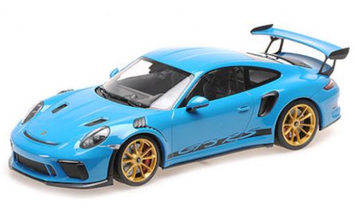 Porsche 992 GT3 R 1/18 Minichamps 911 (991.2) GT3 RS blue 2019 mit Weissach Paket diecast model cars