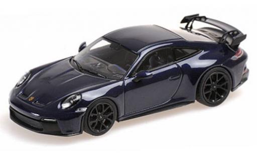Porsche 992 GT3 1/43 Minichamps 911  metallise blue 2020 diecast model cars