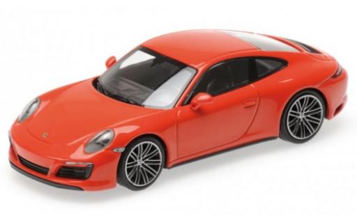 Porsche 992 GT3 1/43 Minichamps 911 () GT3 orange 2020 miniature