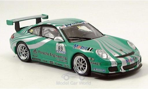 Porsche 997 GT3 1/43 Minichamps 911 () GT3 green No.89 RAC diecast model cars