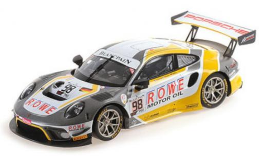 Porsche 992 GT3 R 1/18 Minichamps 911 GT3 R (991.2) No.98 ROWE Racing 24h Spa 2019 R.Dumas/M.Jaminet/S.Müller modellino in miniatura
