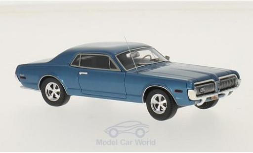 Mercury Cougar 1/43 Motorhead bleue 1968 miniature
