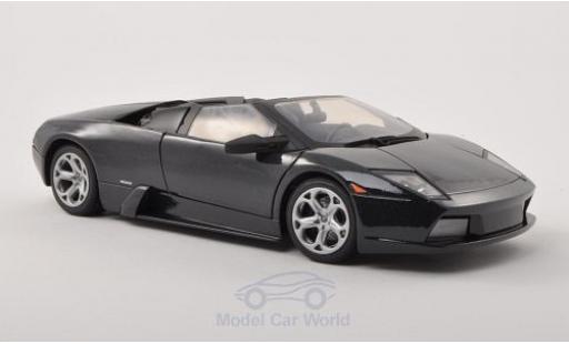 Lamborghini Murcielago 1/18 Motormax metallic-black diecast model cars