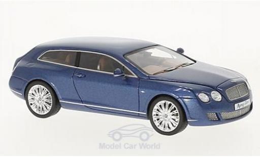 Bentley Continental T 1/43 Neo Flying Star by ouring metallise bleue 2010 miniature