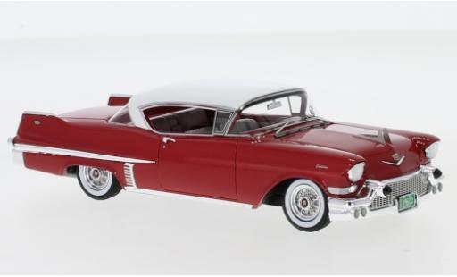 Cadillac Series 62 1/43 Neo Hardtop Coupe rouge/blanche 1957 miniature