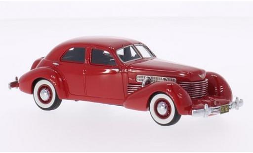 Cord 812 1/43 Neo Supercharged Sedan rouge 1937 miniature