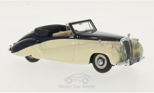 Daimler DB18 1/43 Neo Special Sports DHC by Barker beige/bleue RHD 1952 miniature