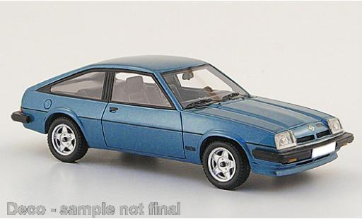 Opel Manta 1/43 Neo B CC metallic-blu 1980 modellino in miniatura