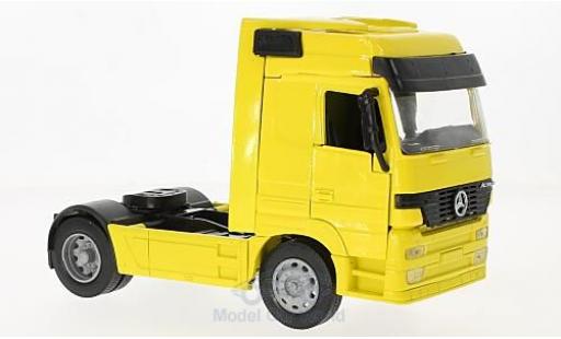 Mercedes Actros 1/32 New Ray 1857 yellow Zugmaschine diecast model cars
