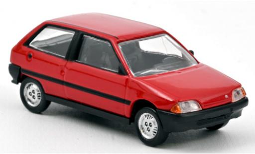 Citroen AX 1/64 Norev rouge 1986 miniature
