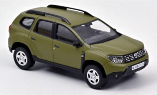 Dacia Duster 1/43 Norev oliv Armee 2020 coche miniatura