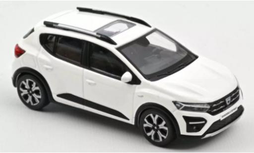 Dacia Sandero 1/43 Norev Stepway blanche 2021 miniature