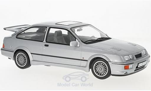 Ford Sierra Cosworth 1/18 Norev RS metallise grise 1986 miniature