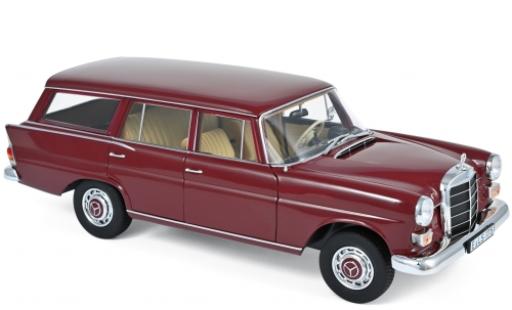 Mercedes 200 1/18 Norev Universal rouge 1966 miniature