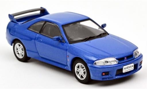 Nissan Skyline 1/43 Norev (R33) GT-R metallic-blue RHD 1995 diecast model cars