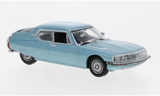 Citroen SM 1/87 Norev metallise azul 1972 coche miniatura