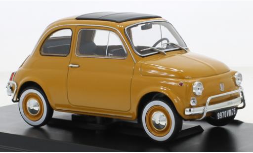 Fiat 500 1/18 Norev L giallo 1968 modellino in miniatura
