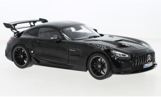Mercedes AMG GT 1/18 Norev Black Series black 2021 diecast model cars
