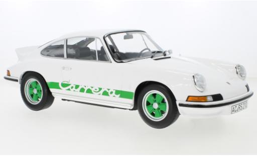 Porsche 911 1/12 Norev RS weiss 1972 modellautos