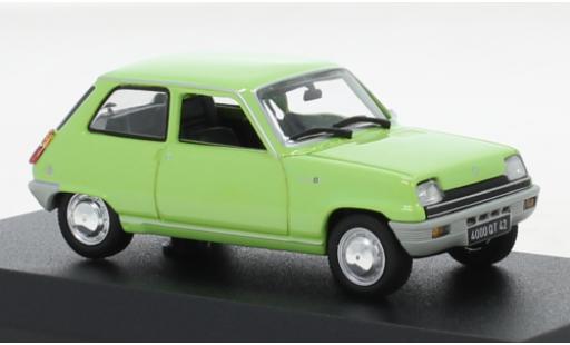 Renault 5 1/43 Norev verde 1972 modellino in miniatura