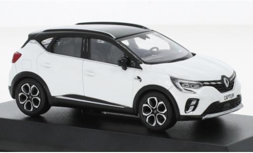 Renault Captur 1/43 Norev metallise bianco/nero 2020 modellino in miniatura