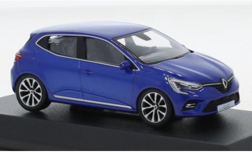 Renault Clio 1/43 Norev metallise blu 2019 modellino in miniatura