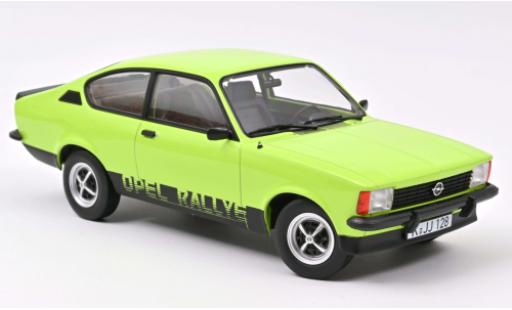 Opel Kadett 1/18 Norev C Rallye 2.0 E hellgreen/Dekor 1977 diecast model cars
