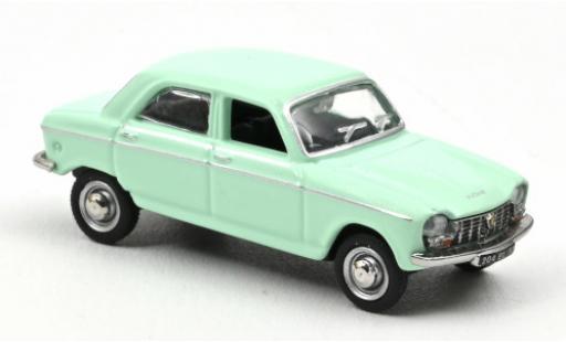 Peugeot 204 1/87 Norev hellverde 1966 modellino in miniatura