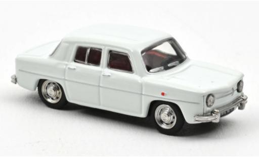 Renault 8 1/87 Norev white 1963 diecast model cars