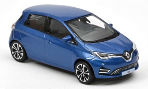 Renault Zoe 1/43 Norev metallic-bleue 2020 miniature