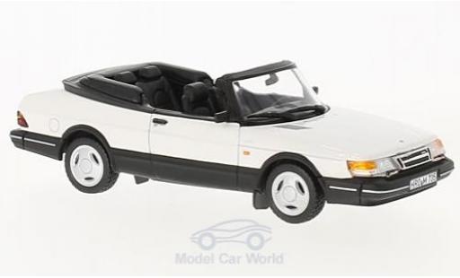Saab 900 Turbo 1/43 Norev Turbo 16 Cabriolet blanche 1992 miniature