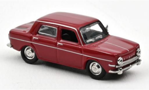 Simca 1000 1/87 Norev GLS dunkelrouge 1968 miniature