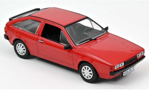 Volkswagen Scirocco 1/43 Norev II rosso 1981 modellino in miniatura