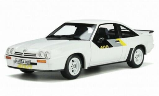 Opel Manta 1/18 Ottomobile B 400 blanche/Dekor 1982 miniature
